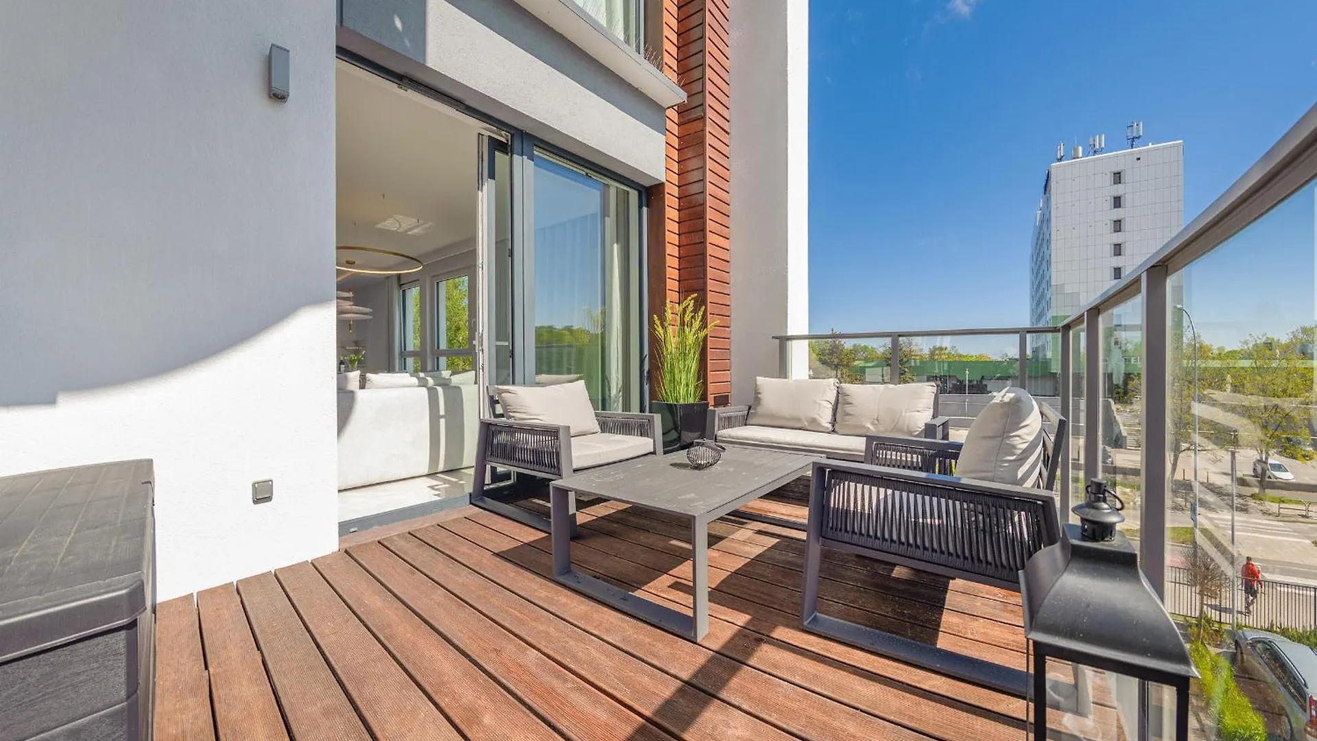 公寓 Marina Bay - Tre Mare Residence 格但斯克 波兰